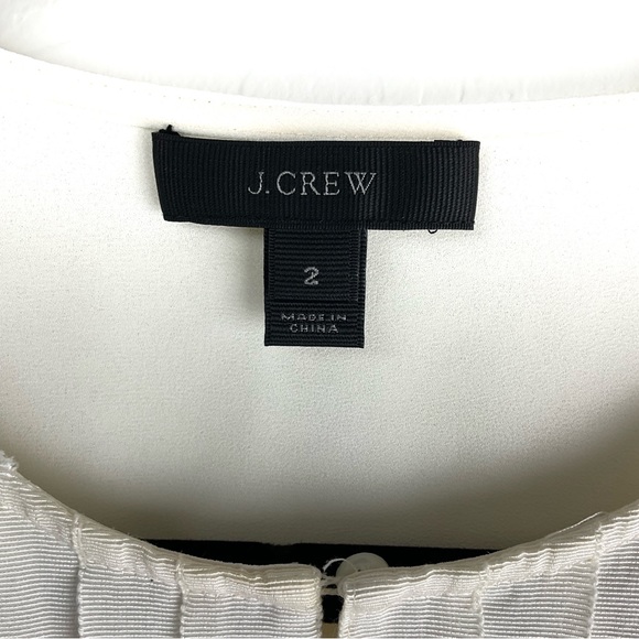 J Crew Sleeveless Cream Blouse - Picture 4 of 4